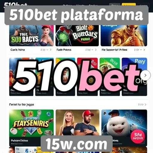 A oferta de jogos e apostas da 510bet
